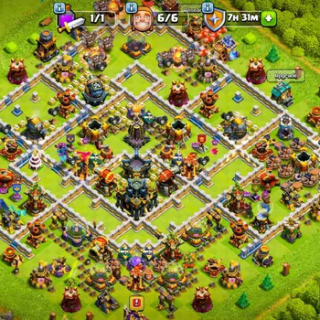 Clash of Clans Accounts High-End TH 17 ➤BUYER MAIL TRANSFER➤BEST WALL AND DEFENCE EVERYTHING GOOD➤HERO: 50/66/46/44/40 [FAST