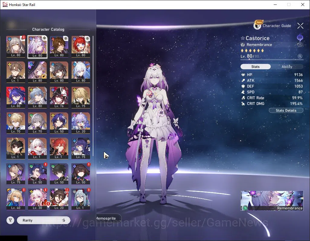 Honkai Star Rail Accounts Asia|TL 70|1 Golden Companion|11 Limited|Sunday,Ca image 14