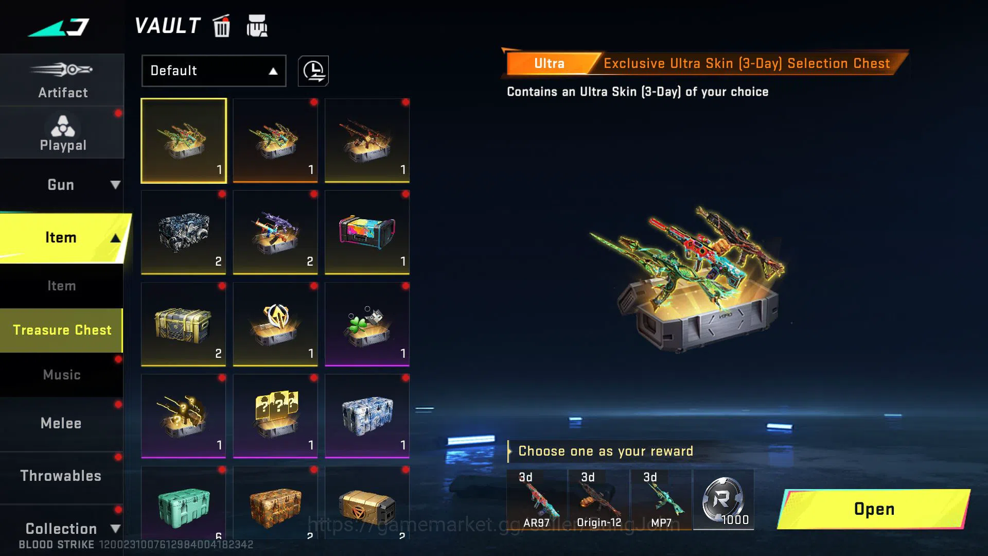 Blood Strike Accounts ASIA|ETERNAL QBZB5(LVL3),LIMITED RPK VEMILION,ULTR image 13
