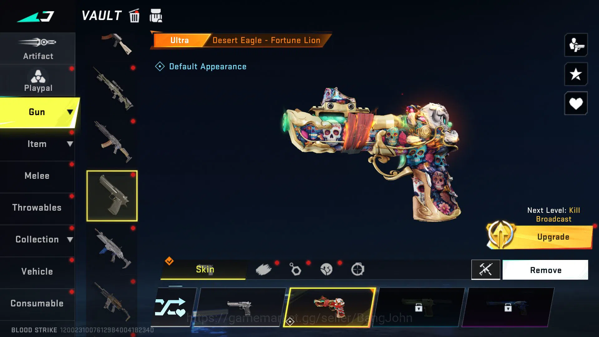 Blood Strike Accounts ASIA|ETERNAL QBZB5(LVL3),LIMITED RPK VEMILION,ULTR image 6