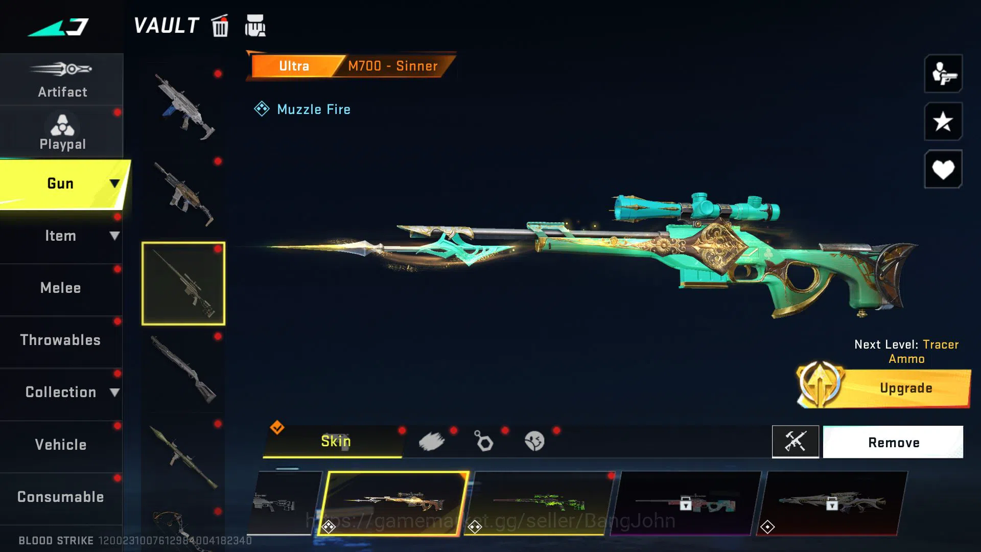 Blood Strike Accounts ASIA|ETERNAL QBZB5(LVL3),LIMITED RPK VEMILION,ULTR image 7
