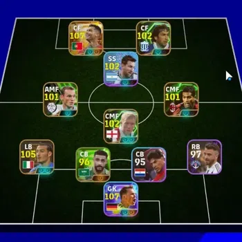 eFootball Accounts Legends & Iconic Players Android|Big Time Cristiano Ronaldo|Show Time Manuel Neuer|Epic Guanluca