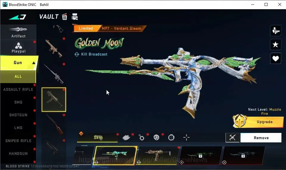 Blood Strike Accounts ASIA|Collab 7DS[Galil,QBZ95,Kar98k,AK47]|Collab EV image 13