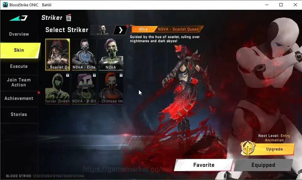 Blood Strike Accounts ASIA|Collab 7DS[Galil,QBZ95,Kar98k,AK47]|Collab EV image 7