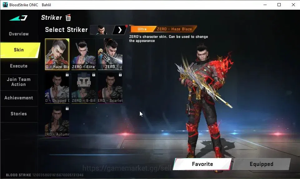 Blood Strike Accounts ASIA|Collab 7DS[Galil,QBZ95,Kar98k,AK47]|Collab EV image 8