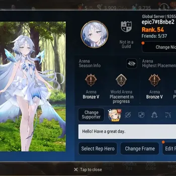 Epic Seven Accounts Starter Global Unverif |6 ML [Charlotte Senya Sharun Lisette DrakDiene Luluca]|SS 9.735|Stigma 157K|Log
