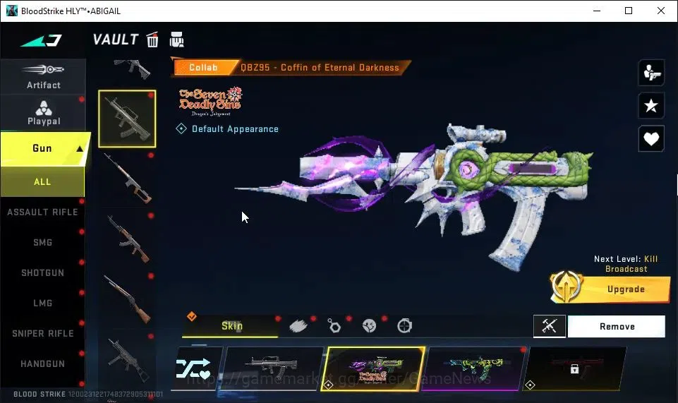 Blood Strike Accounts ASIA|ETERNAL M82-Pumpknight Lv3|11 ULTRA[HANK,KATY image 11