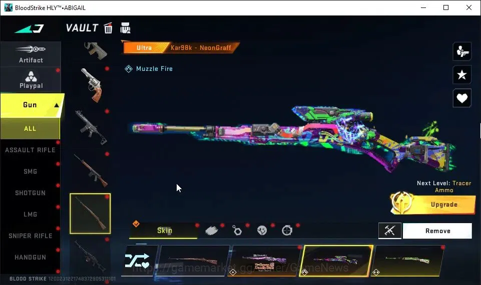 Blood Strike Accounts ASIA|ETERNAL M82-Pumpknight Lv3|11 ULTRA[HANK,KATY image 12