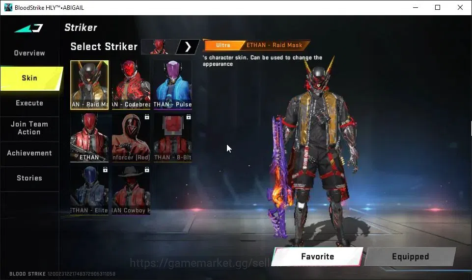 Blood Strike Accounts ASIA|ETERNAL M82-Pumpknight Lv3|11 ULTRA[HANK,KATY image 4