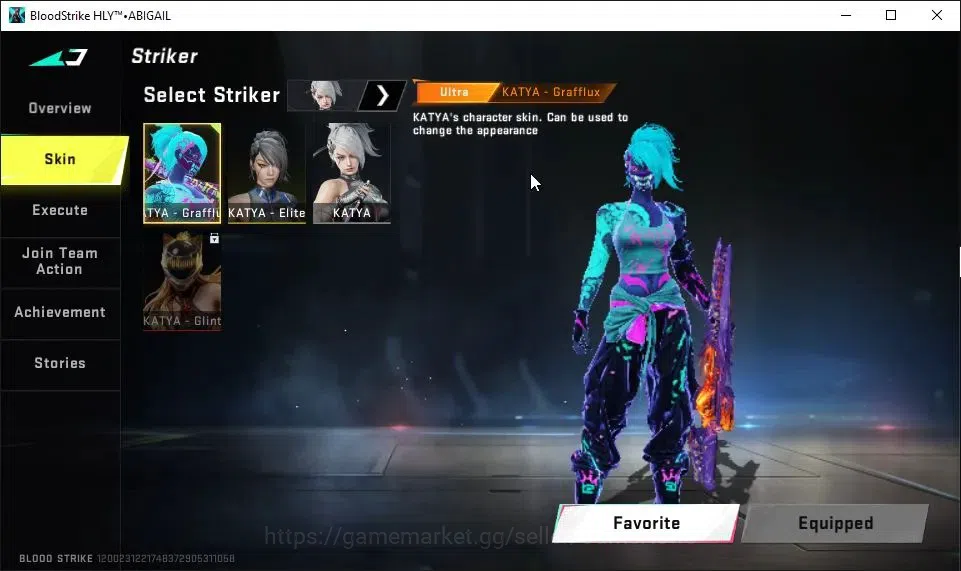 Blood Strike Accounts ASIA|ETERNAL M82-Pumpknight Lv3|11 ULTRA[HANK,KATY image 5