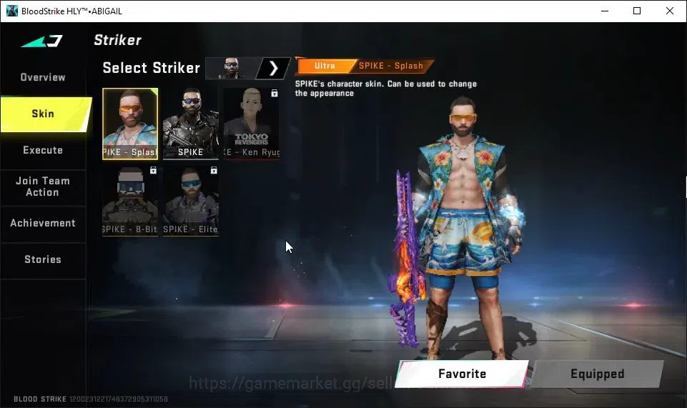 Blood Strike Accounts ASIA|ETERNAL M82-Pumpknight Lv3|11 ULTRA[HANK,KATY image 7