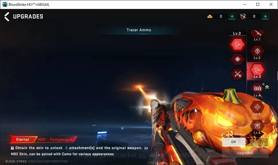 Blood Strike Accounts ASIA|ETERNAL M82-Pumpknight Lv3|11 ULTRA[HANK,KATY image 9