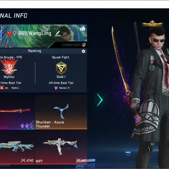Blood Strike Accounts Collab Skin ASIA|Artifact: Evo - Nexus|2 Eternal Gun:M700-Seraph&MP7-Tidesong|Ultra