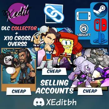 Brawlhalla Accounts Brawlhalla x10 Crossovers and Collector pack (You can link to your account)