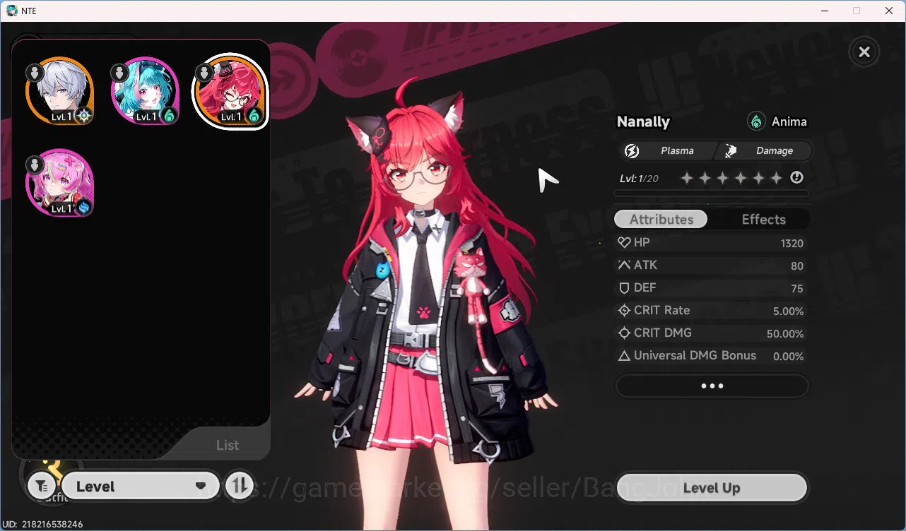 Neverness to Everness Accounts America | Starter Lvl 3 | 1 S Nanally + 2 A Char | image 9