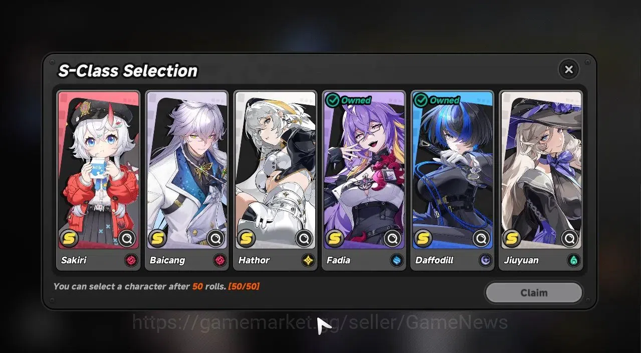 Neverness to Everness Accounts Global NA|HL 3|3 SSR [Hotori,Fadia,Daffodill] +1 S image 8