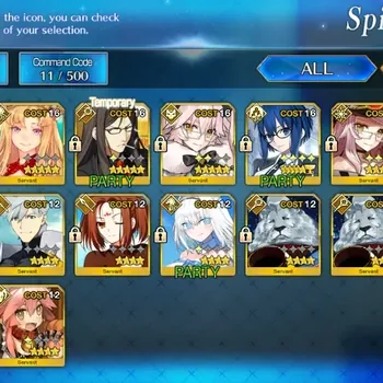 Fate-Grand Order Accounts NA Okeanos Lv 36|R+O Support|6 SSR|Ciel (NP 2),Koyans Light,Oberon,Koyans Dark,Saber