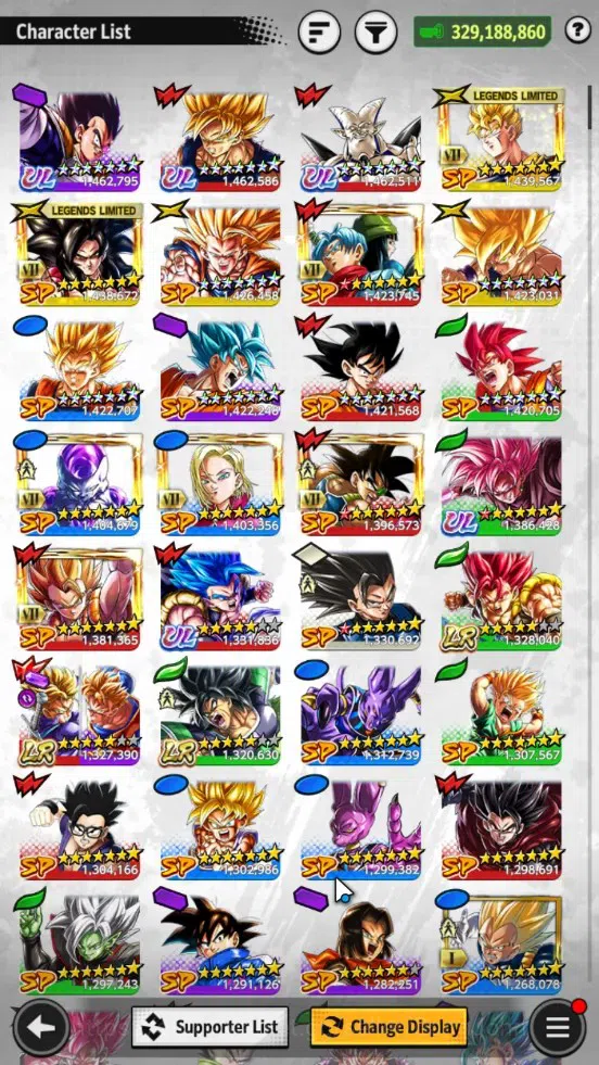 Dragon Ball Legends Accounts Global | Lvl 157|329M Total Power|3 LR|5 UL|LR Bro image 15