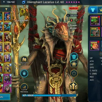 Raid: Shadow Legends Accounts Mid-Game Lv 56|1,1M PWR|1 Mythic(Hierophant)+26 Legend(Masahiro,Ninja,Xeno,Dorothy,Lord