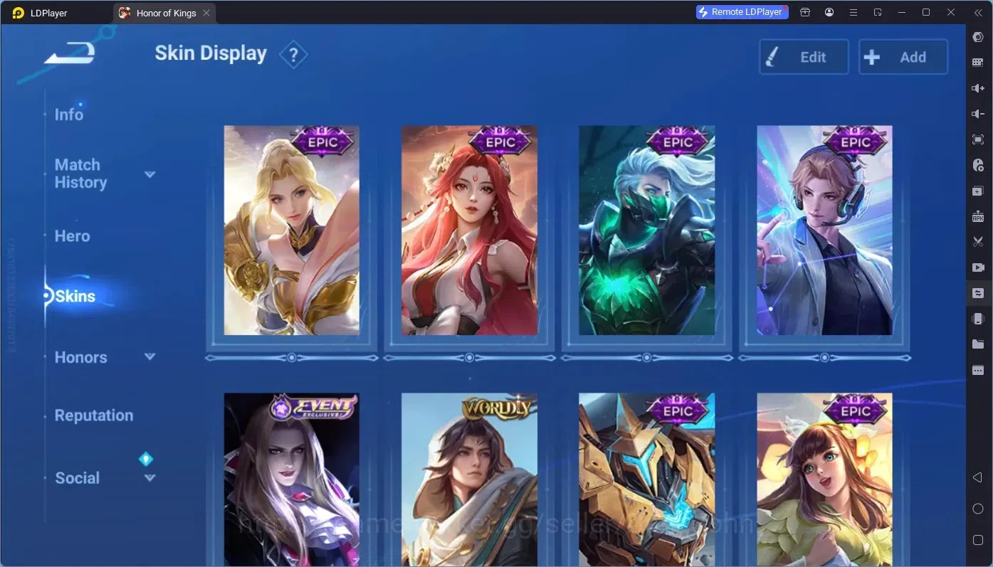 Honor of Kings Accounts Global | 112H 84S | Legend Yao, KIC Luna,Sanxidui image 4