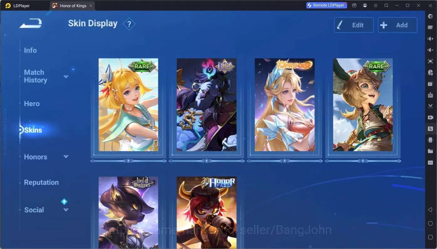 Honor of Kings Accounts Global | 112H 84S | Legend Yao, KIC Luna,Sanxidui image 6