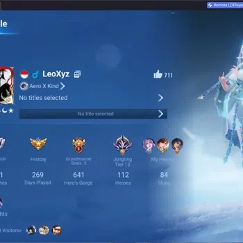 Honor of Kings Rare Skin Global | 112H 84S | Legend Yao, KIC Luna,Sanxidui  image 1