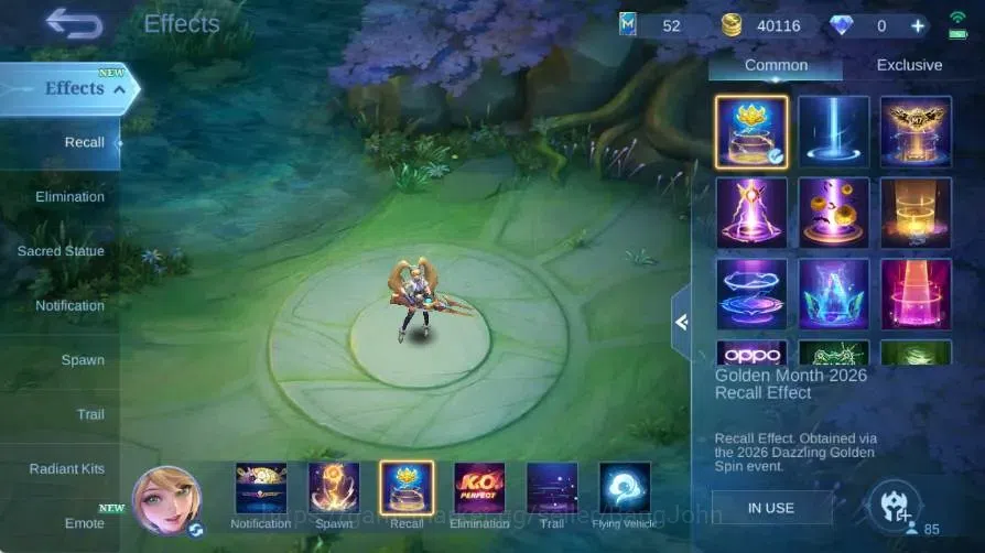 Mobile Legends: Bang Bang Accounts Global|Skin 172|Renowned|Aspirant Fanny|Collab Sta image 3