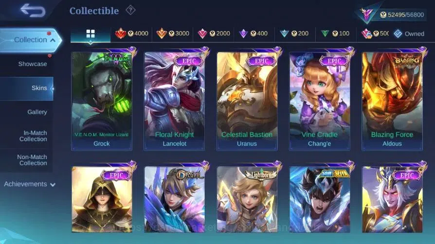 Mobile Legends: Bang Bang Accounts Global|Skin 172|Renowned|Aspirant Fanny|Collab Sta image 8