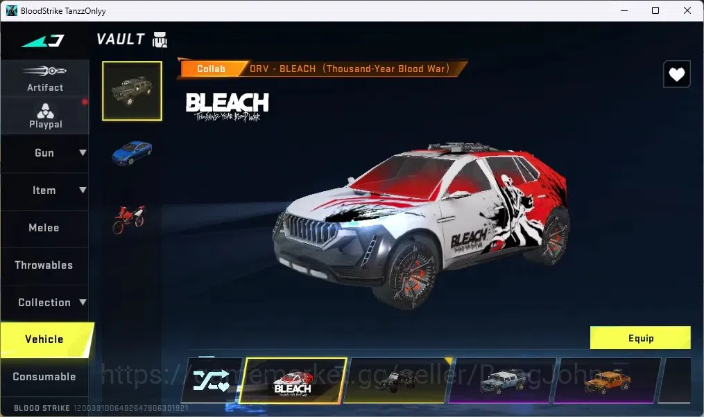 Blood Strike Accounts ASIA | 1 ETERNAL: Bizon-Seraph|1 TR GUN|1 BLEACH V image 11