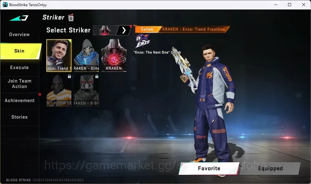 Blood Strike Accounts ASIA | 1 ETERNAL: Bizon-Seraph|1 TR GUN|1 BLEACH V image 17