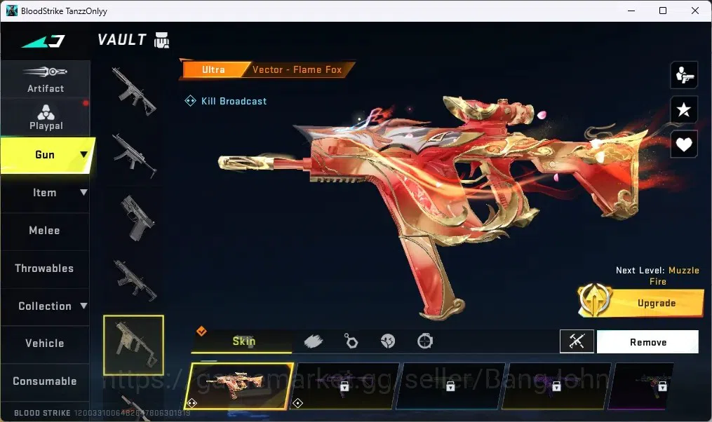 Blood Strike Accounts ASIA | 1 ETERNAL: Bizon-Seraph|1 TR GUN|1 BLEACH V image 3