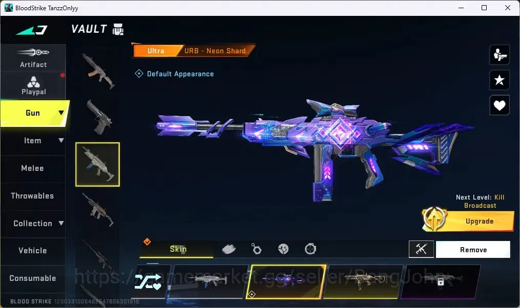 Blood Strike Accounts ASIA | 1 ETERNAL: Bizon-Seraph|1 TR GUN|1 BLEACH V image 4