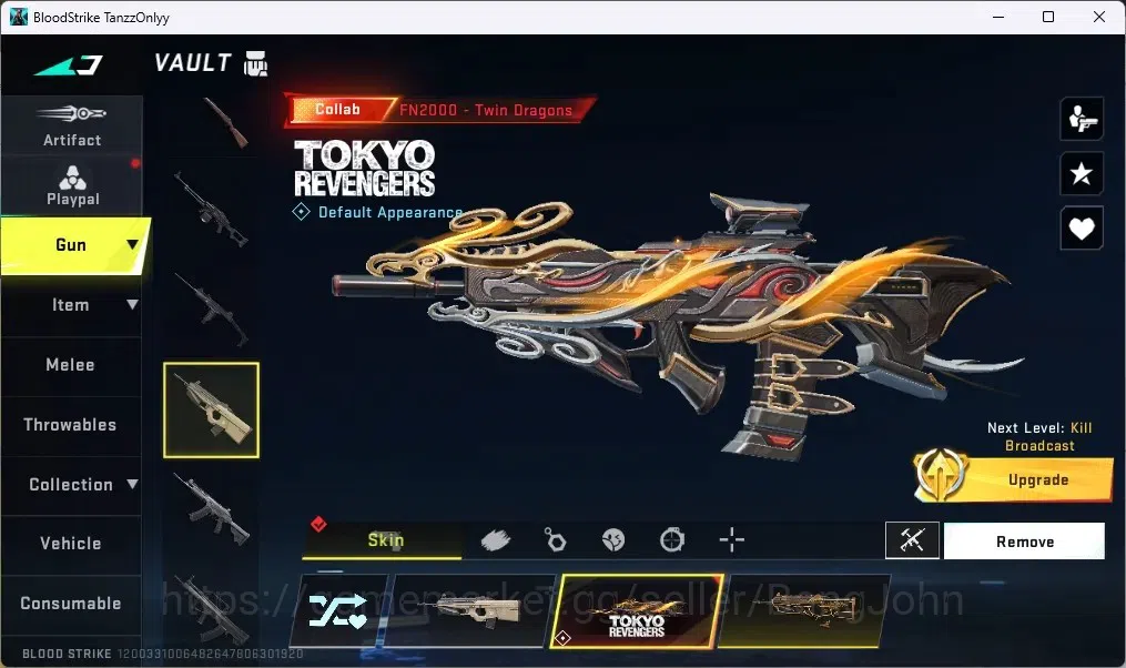 Blood Strike Accounts ASIA | 1 ETERNAL: Bizon-Seraph|1 TR GUN|1 BLEACH V image 7