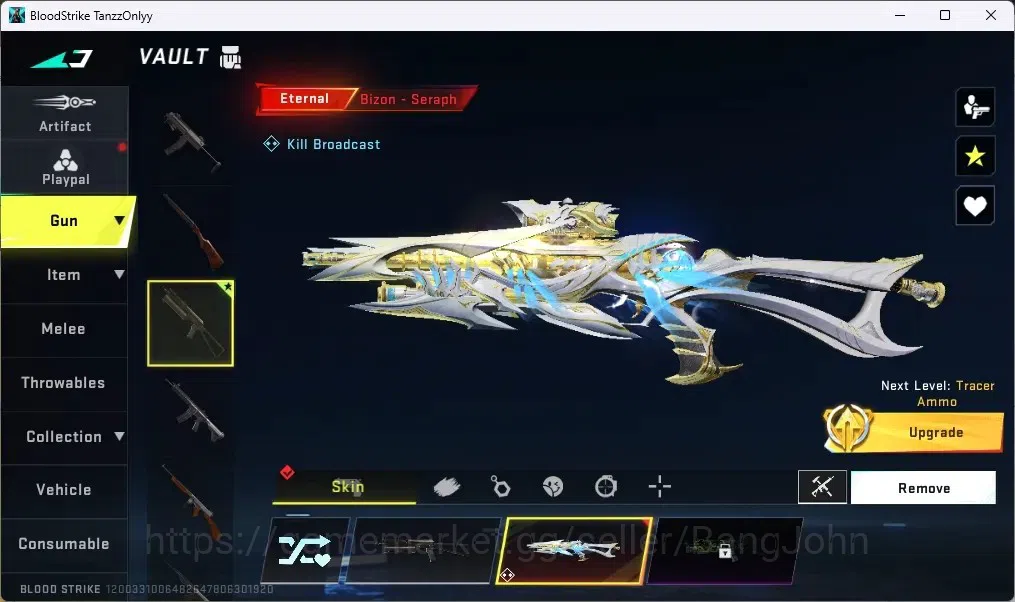 Blood Strike Accounts ASIA | 1 ETERNAL: Bizon-Seraph|1 TR GUN|1 BLEACH V image 9