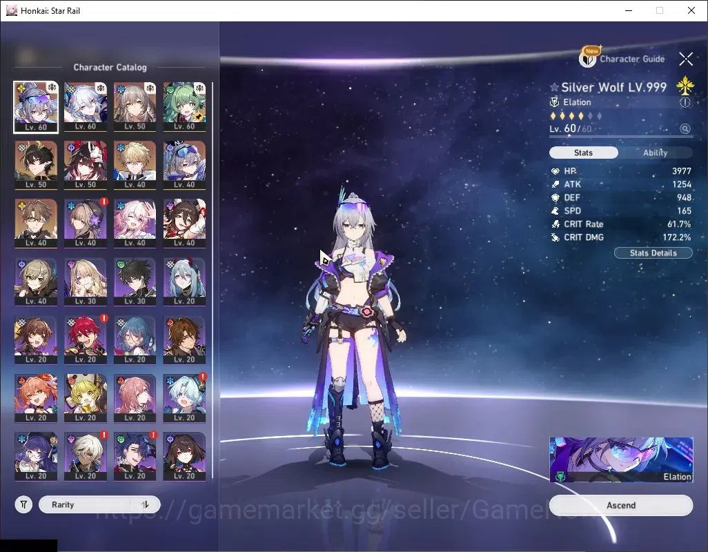 Honkai Star Rail Accounts ASIA|TL 50|5 Limited|SW Lv999 + Sign,Yao Guang,Huo image 4
