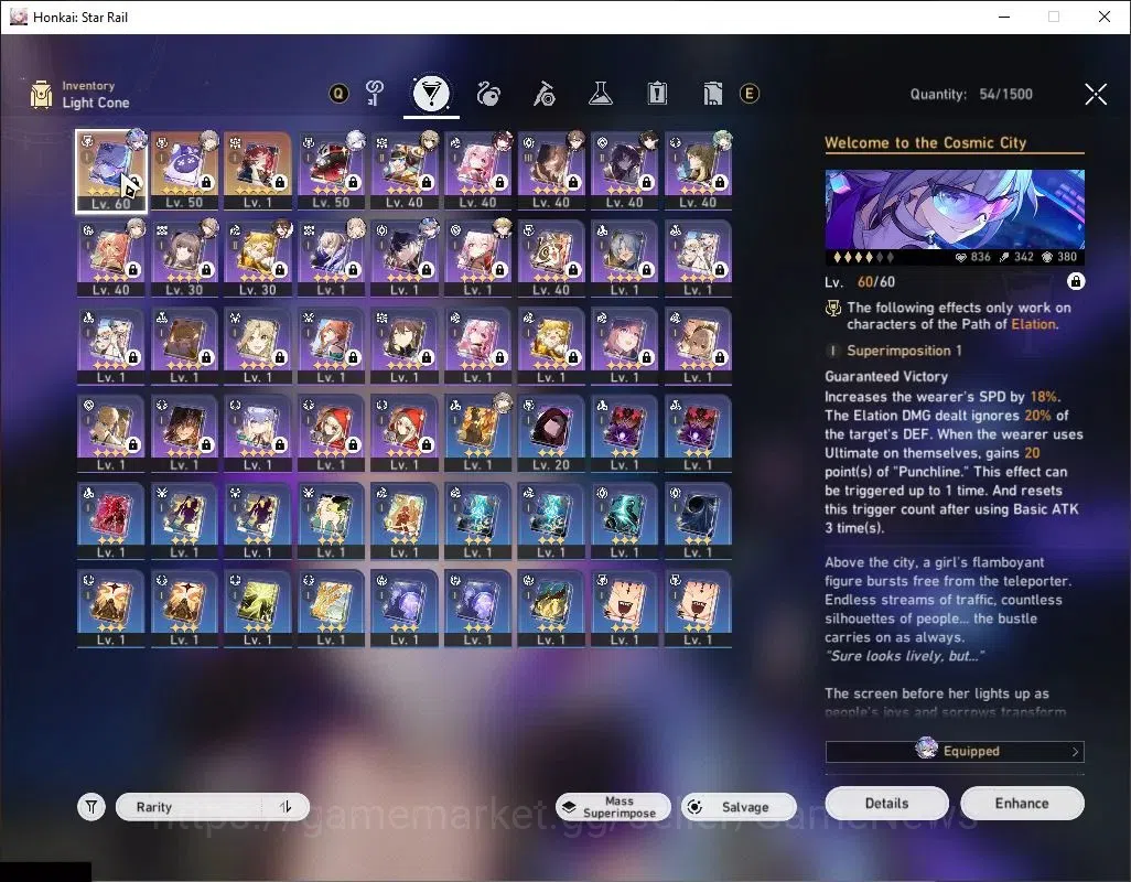 Honkai Star Rail Accounts ASIA|TL 50|5 Limited|SW Lv999 + Sign,Yao Guang,Huo image 6