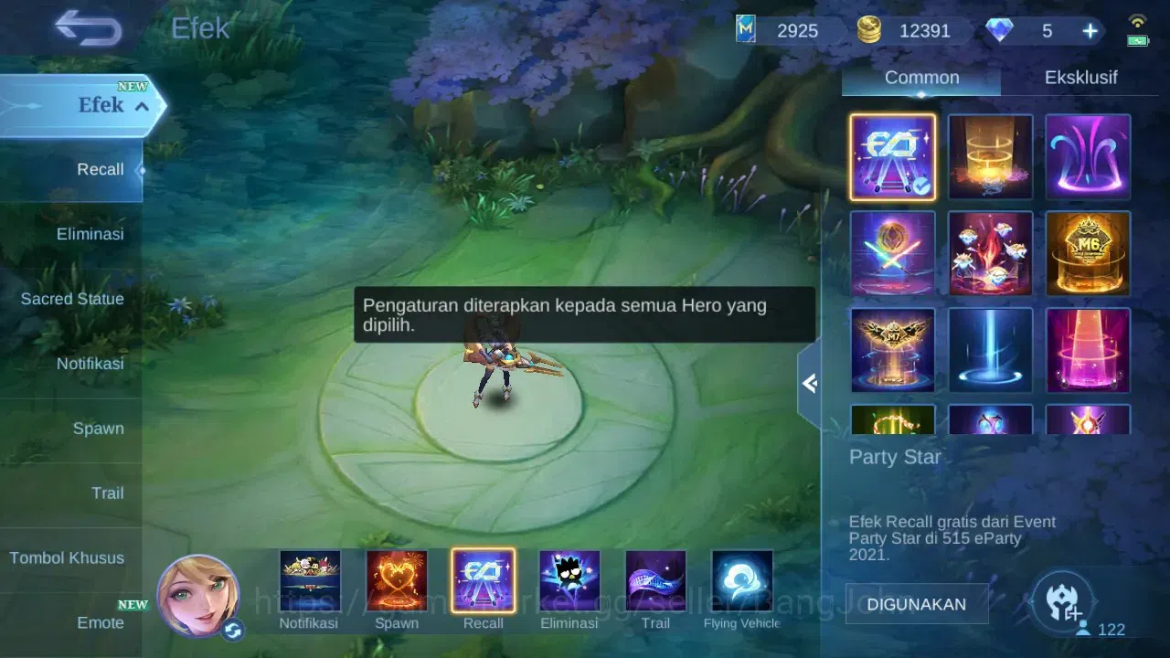 Mobile Legends: Bang Bang Accounts GLOBAL Hero 122 Skin 220 | KOF Dyrroth Karina | Lu image 13