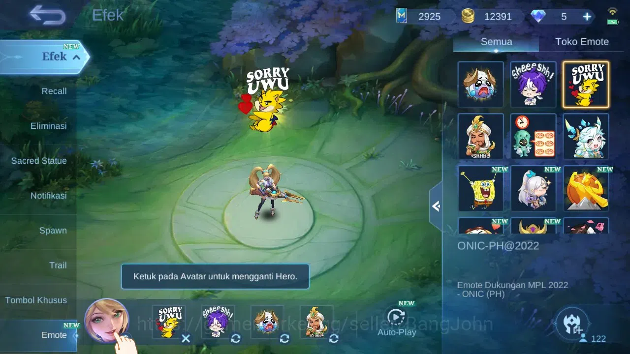 Mobile Legends: Bang Bang Accounts GLOBAL Hero 122 Skin 220 | KOF Dyrroth Karina | Lu image 14