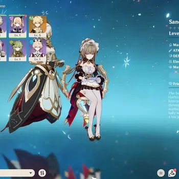 Genshin Impact Accounts Starter ASIA|AR 5 |Starter Sandrone + Diluc|Many Recourse Available|BD+USN Unset|TakeMail(GI732Z)