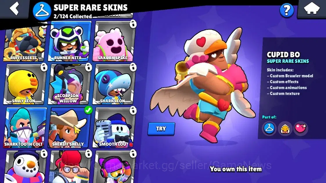 Brawl Stars Accounts 2001 Trophy|19 Brawlers 3 Max Lvl [Emz,Bo,Shelly]| image 10