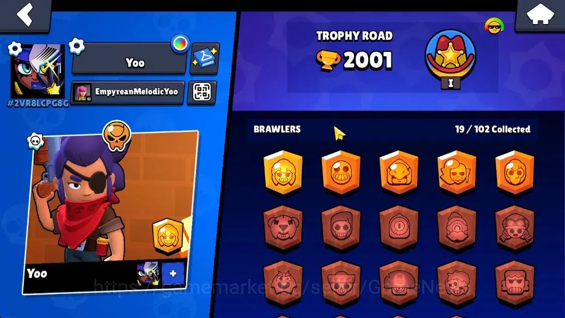 Brawl Stars Accounts 2001 Trophy|19 Brawlers 3 Max Lvl [Emz,Bo,Shelly]| image 12