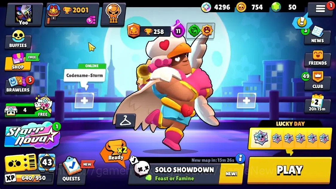 Brawl Stars Accounts 2001 Trophy|19 Brawlers 3 Max Lvl [Emz,Bo,Shelly]| image 3