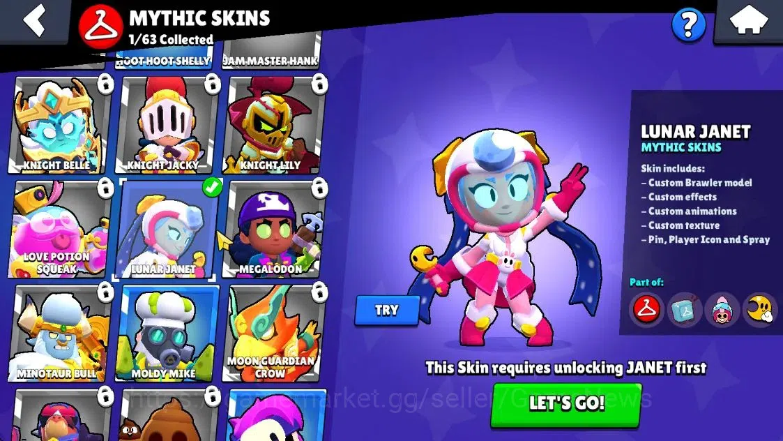 Brawl Stars Accounts 2001 Trophy|19 Brawlers 3 Max Lvl [Emz,Bo,Shelly]| image 8
