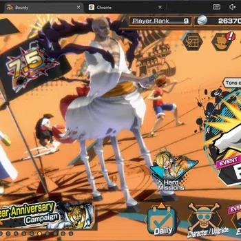 One Piece Bounty Rush Accounts High-End Global |EX 3|PR 9|KOP Gol.D Roger, TFE V Nusjuro Max, AMS Kizaru Borsalino Max |RD