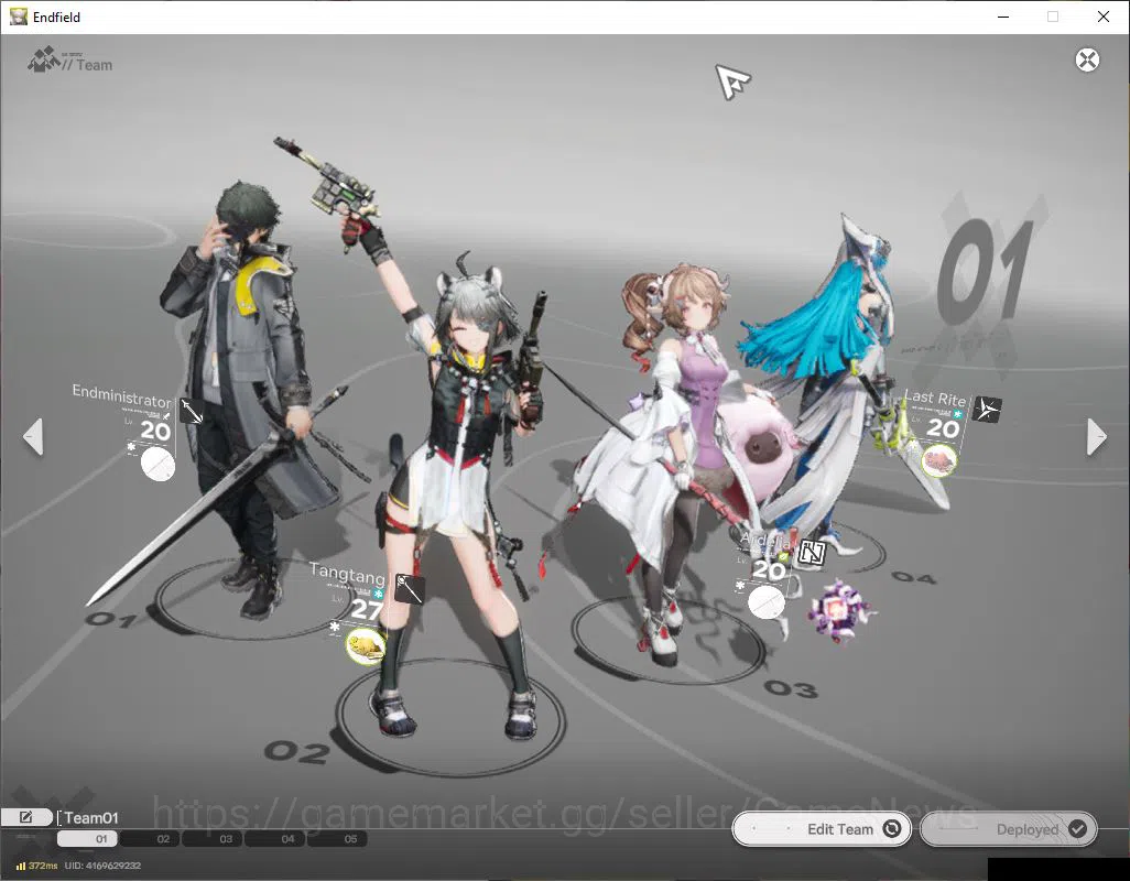 Arknights: Endfield Accounts ASIA|Lv 21|SSR 5(3Limit)+4(*6WP)|[Yvonne,TangTang+Sign,EmberP1],Last 15