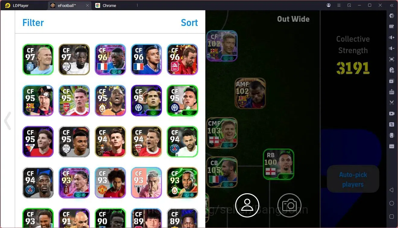 eFootball Accounts Mobile |PW 3191|Bigtime Rivaldo,Rijkaard,Nakamura| image 2