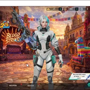 Blood Strike Accounts Starter Asia|Eternal Uzi-Star Chaser Level 2|Fresh Starter|Log NetEase|Take Mail|Check SS|(BLS6330)