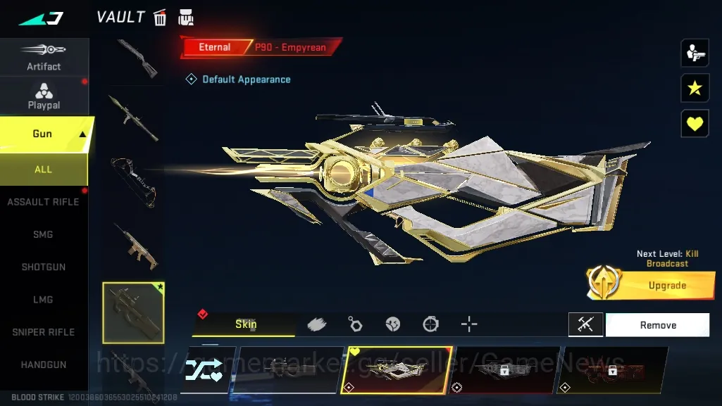 Blood Strike Accounts Starter Asia | Eternal P90 Empyrean | Fresh Starter Acc |Log NetEase|Take Mail|Check SS|BLS7162 1