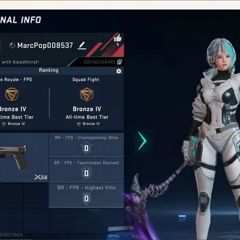 Blood Strike Accounts Others ASIA|Ultra Melee:Scythe-Harvester|1 Name-Changing Card|Check SS BS2978B