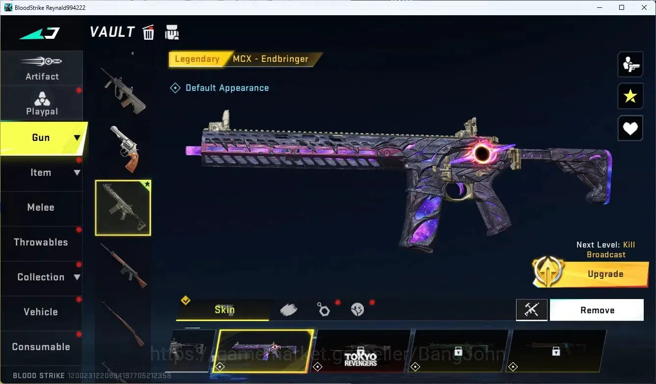 Blood Strike Accounts ASIA | 2 TR Guns: MCX,MP7|1 Ultra Skin|1 Legendary image 4